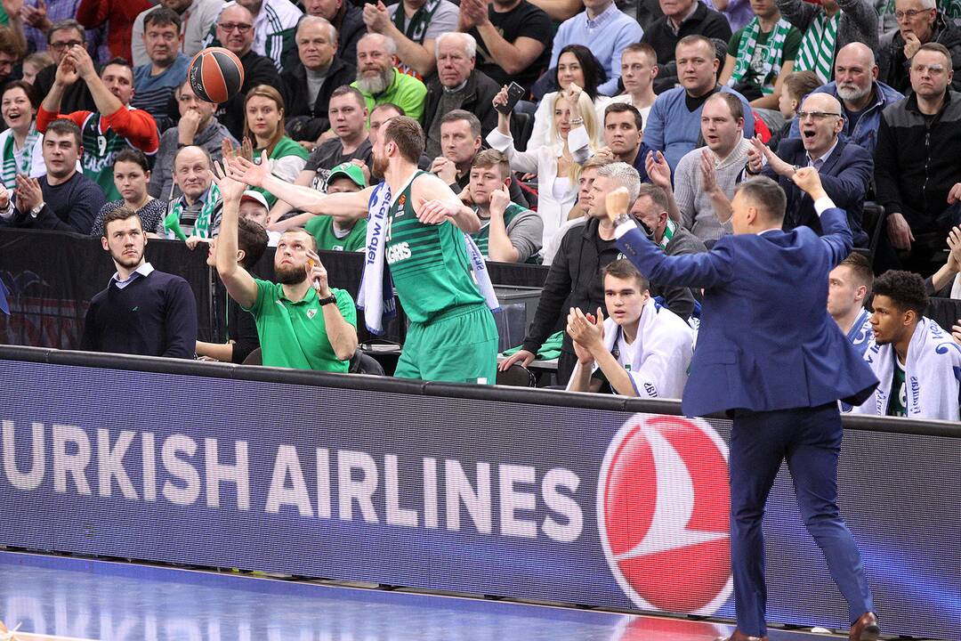 Eurolyga: „Žalgiris“ – „Olympiakos“ 74:68