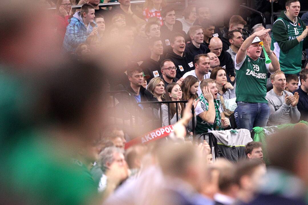 Eurolyga: „Žalgiris“ – „Olympiakos“ 74:68
