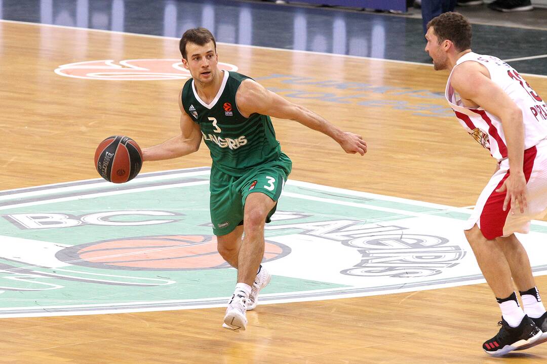 Eurolyga: „Žalgiris“ – „Olympiakos“ 74:68