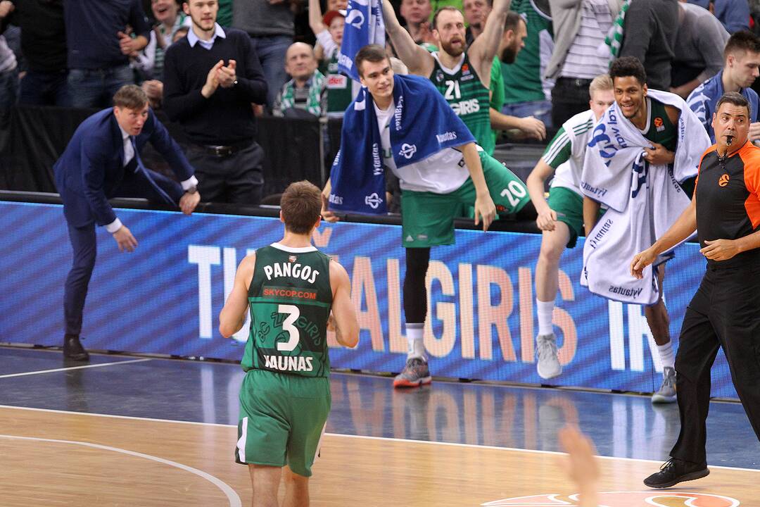 Eurolyga: „Žalgiris“ – „Olympiakos“ 74:68
