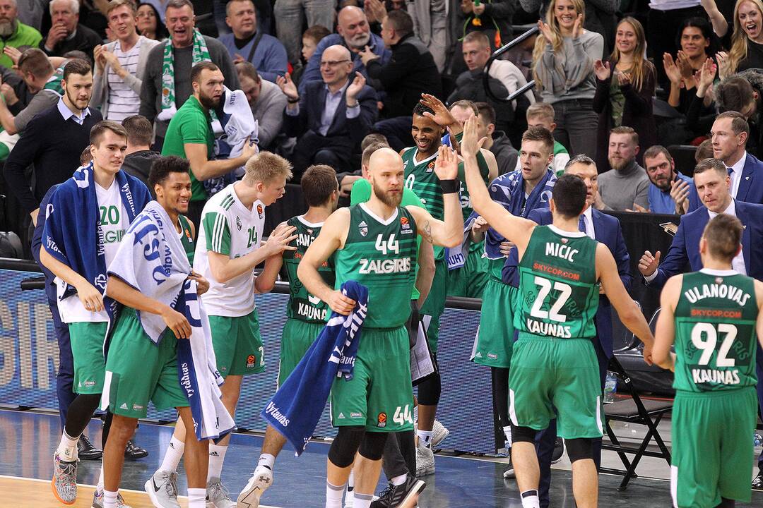 Eurolyga: „Žalgiris“ – „Olympiakos“ 74:68