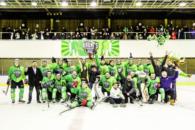 „Kaunas Hockey“ ledo ritulininkai iškopė į Lietuvos čempionato finalą