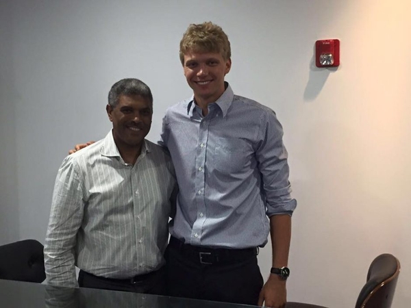 M. Kuzminskas: šiandien tapau Niujorko „Knicks“ šeimos nariu