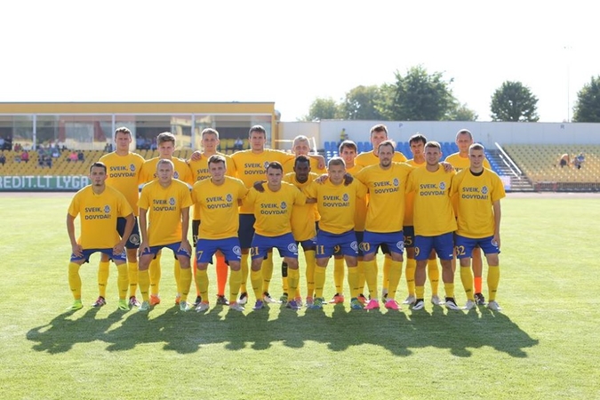 „Utenio“ gynybą „Atlanto“ futbolininkai sulaužė tik mačo pabaigoje