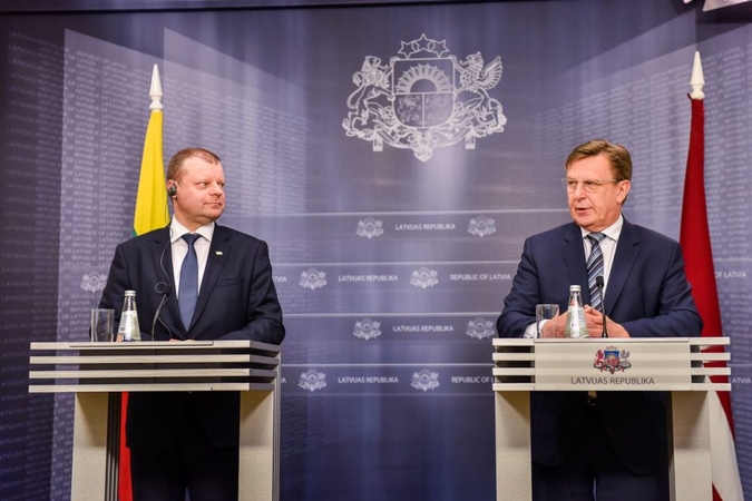 Lietuvos ir Latvijos premjerų požiūris dėl šauktinių – skirtingas