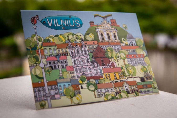 Vilniečių sukurti atvirukai Dainų šventei – su muzikiniu prisiminimu