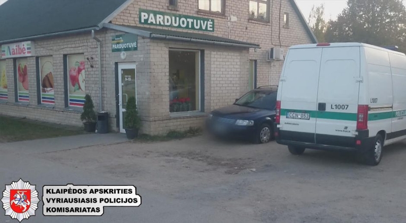 Apiplėšimas Plungės rajone baigėsi žaibišku sulaikymu