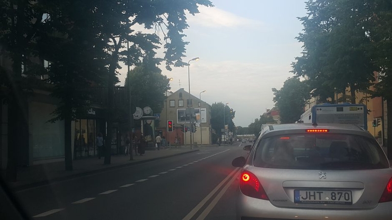 Žibintai įsiplieskė ne laiku