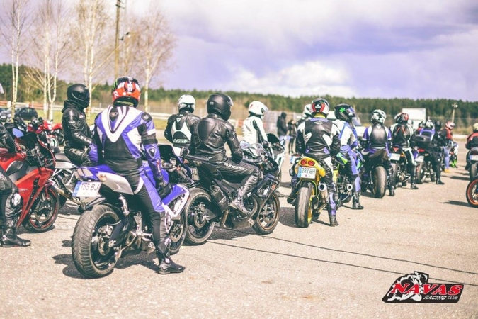 Paskutinį balandžio savaitgalį „Nemuno žiede“ karaliaus motociklistai