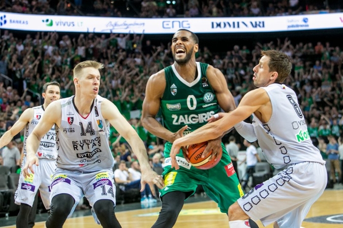 „Žalgirio“ legionierius B. Daviesas įsirašė į LKL istoriją