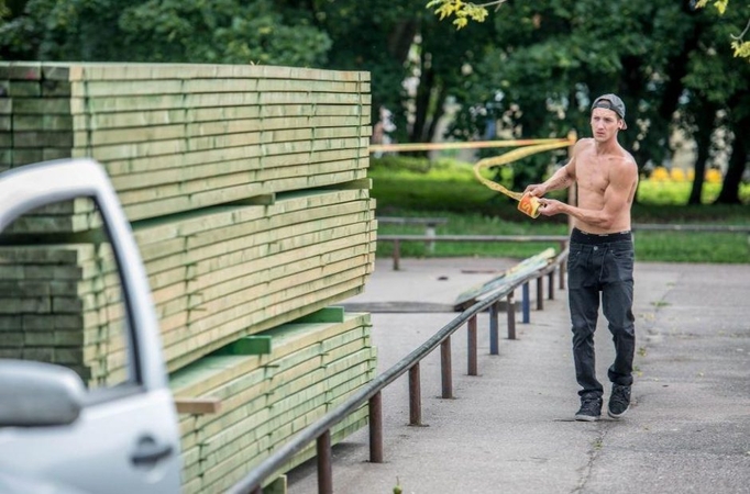Santakos parke iškils nauja erdvė ekstremalaus sporto mėgėjams