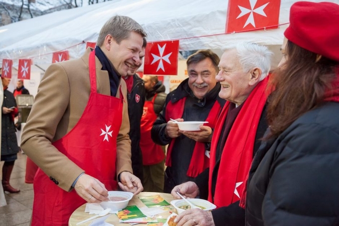 „Maltiečių sriuba“ pradėjo žygį per Lietuvą