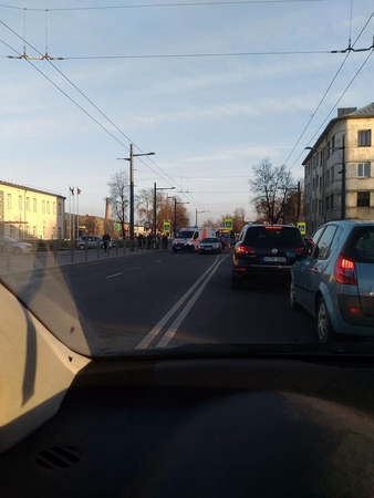 A. Juozapavičiaus prospekte "Audi" partrenkė moterį