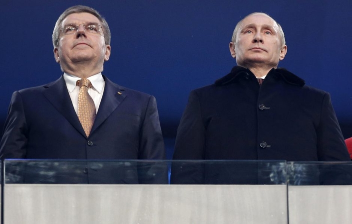 Sočio olimpiados atidarymas tapo „asmeniniu triumfu“ prezidentui V.Putinui 