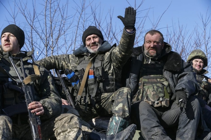 Ukrainos pajėgos palieka Debalcevę