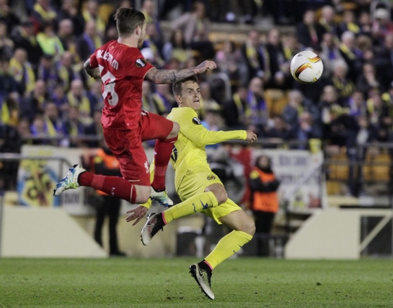 UEFA Europos lyga: "Šachtar" ir "Sevilla" lygiosios bei "Villarreal" pergalė