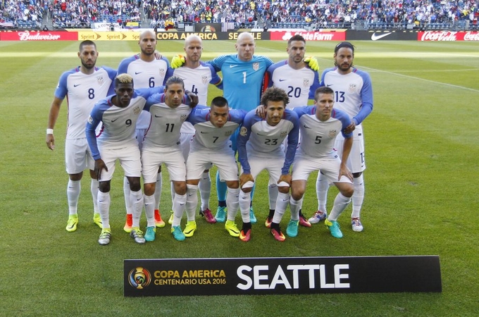 JAV futbolo rinktinė – „Copa America Centenario“ pirmenybių pusfinalyje