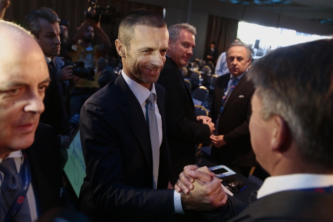 UEFA vadovu išrinktas Slovėnijos teisininkas