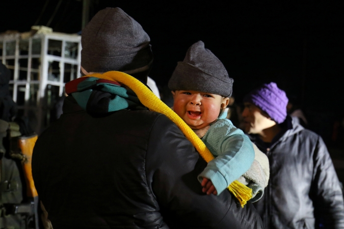 Per naują evakuaciją Alepą paliko 1000 žmonių