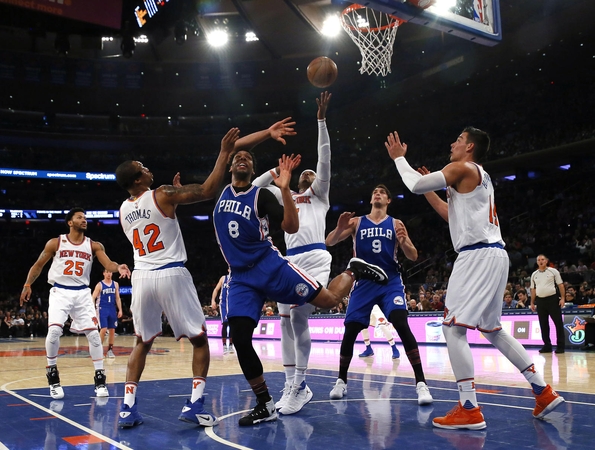 NBA: „New York Knicks“ pergalę išplėšė paskutinę sekundę