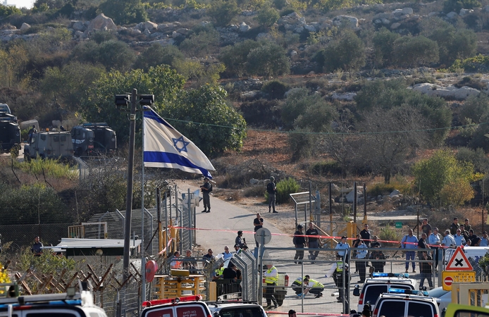 Vakarų Krante palestinietis nušovė tris izraeliečius