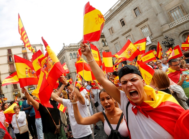 Ispanija išjungė katalonų referendumo balsavimo įrangą