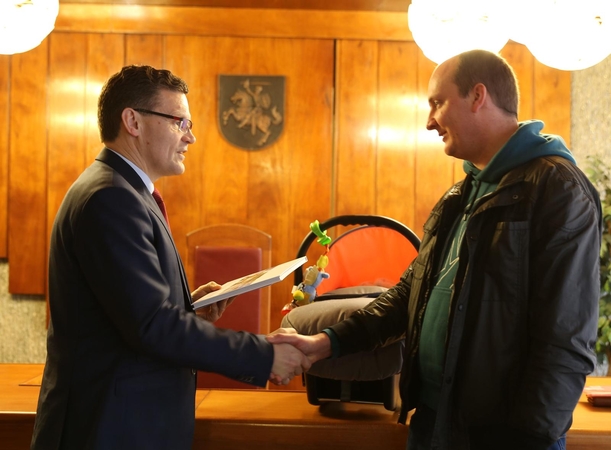 Užliediškiai Kauno rajonui padovanojo 900-ąjį kūdikį