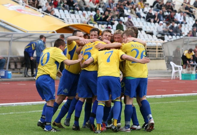 Futbolo A lyga: nutrūko trijų iš eilės „Atlanto“ pergalių serija