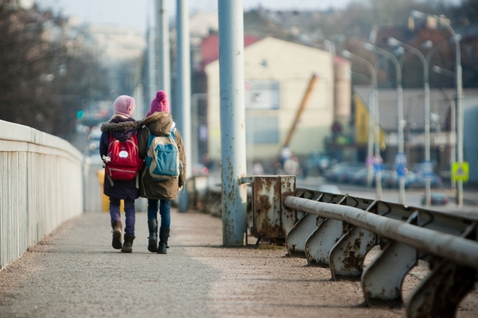 Nuteistas nepilnametis mažamečių žagintojas 