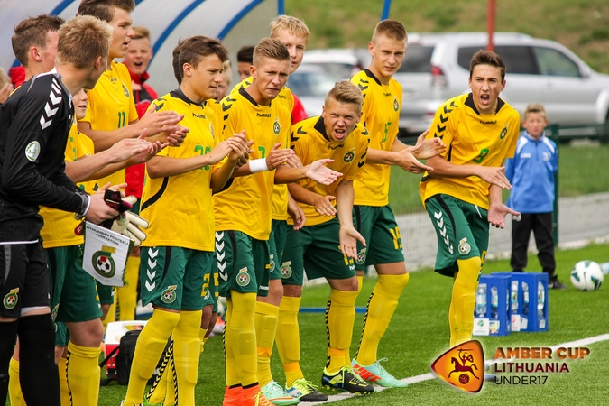 „Amber Cup“ turnyre antroji jaunių futbolo rinktinė privertė pasiduoti ukrainiečius