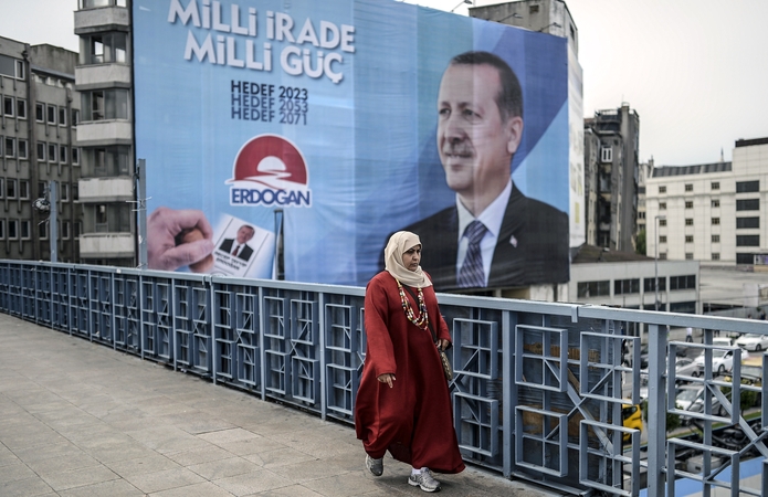 Turkijos premjeras R. T. Erdoganas tikisi perimti šalies vadovo postą