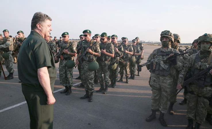 Per paliaubas Ukrainoje žuvo keturi vyriausybinių pajėgų kariai