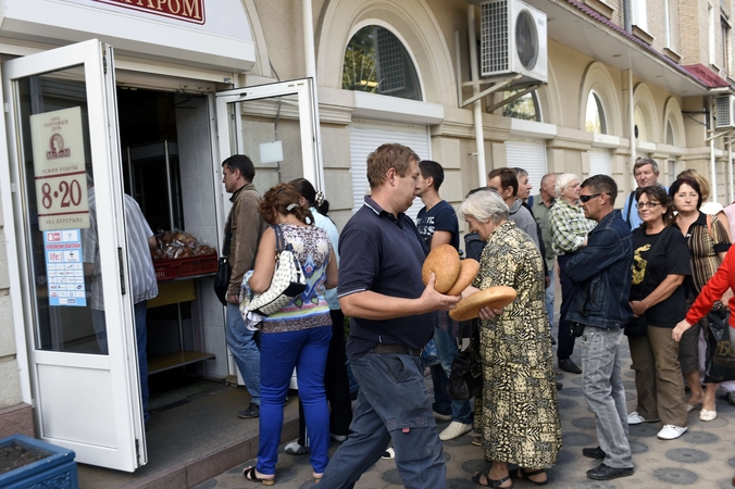 Ukrainos separatistai su pavydu stebi Škotijos balsavimą