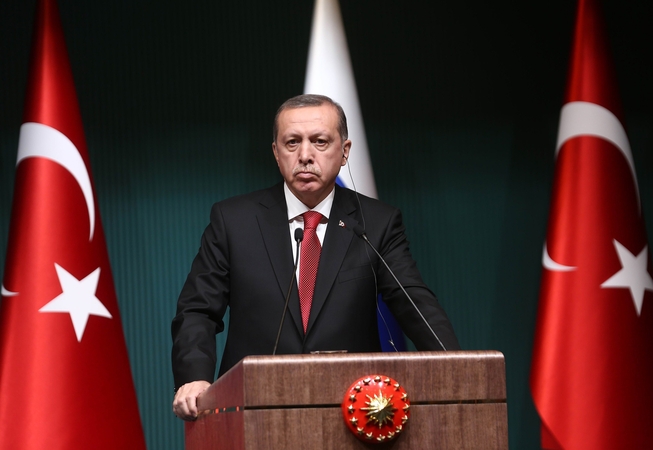 R. T. Erdoganas: Turkija niekada nebus Europos Sąjungos durininku