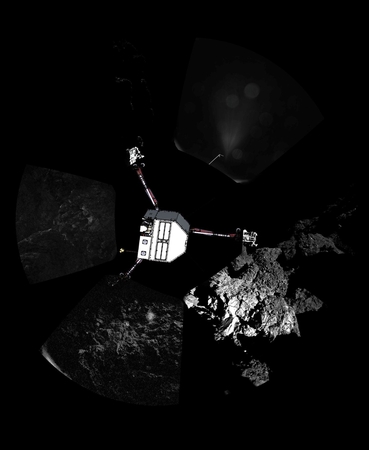 Kometos branduolį tiriantis zondas „Philae“ aštuntą kartą susisiekė su Žeme