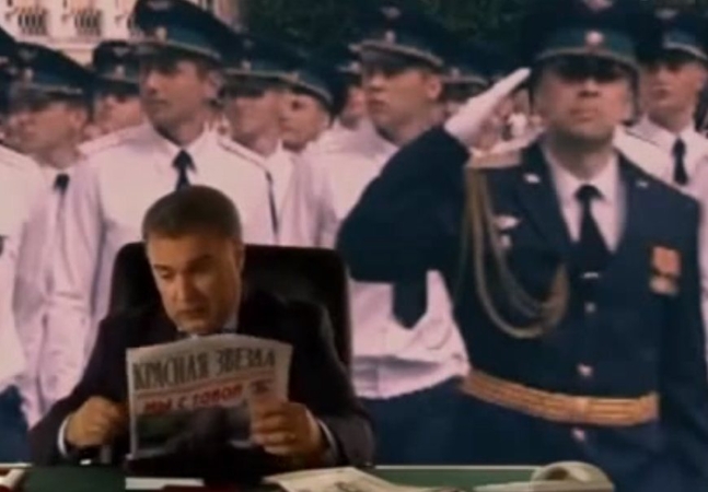 Rusijos Gynybos ministerijos valdininkas - naujai "iškeptas" reperis