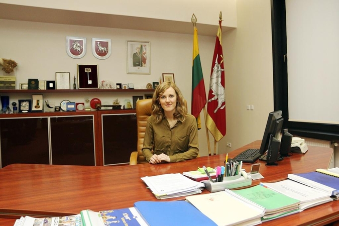 Kauno mero kėdę okupavo KTU studentė