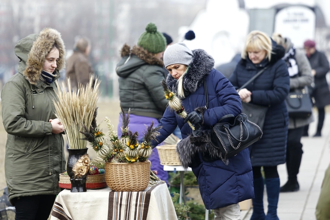 Verbų sekmadienis išbudino klaipėdiečius