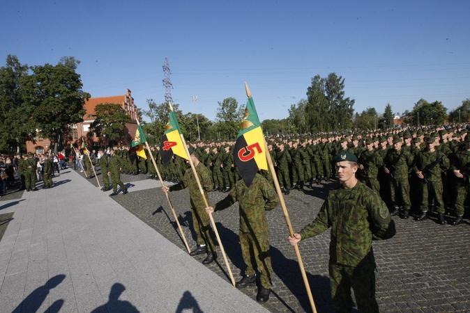 Uostamiestyje prisiekė savanoriai