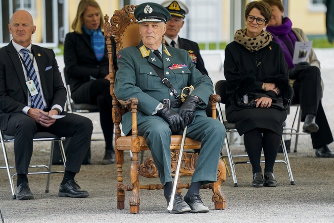 Norvegijos karalius paguldytas į ligoninę