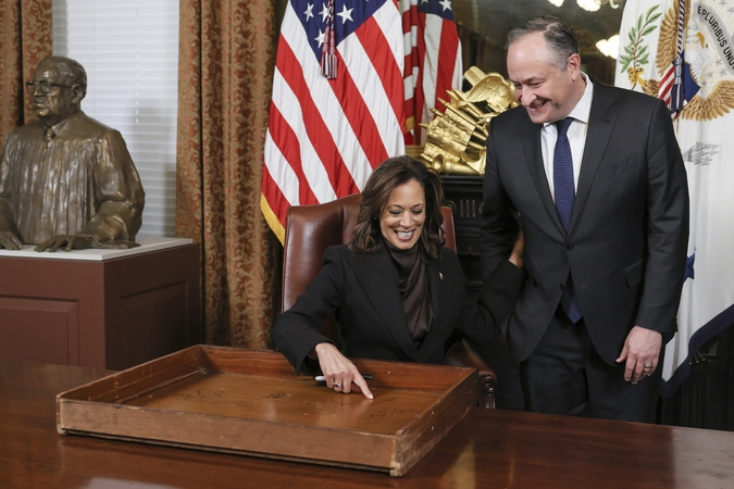 Kamala Harris ir Dougas Emhoffas