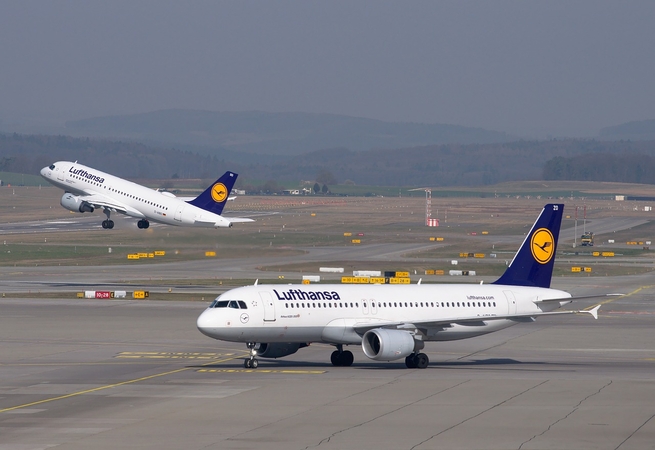 „Lufthansai“ JAV skirta milijoninė bauda už žydų diskriminavimą