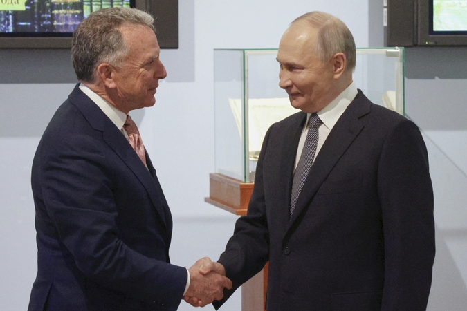 Trumpo pasiuntinys: Putinas nori taikos
