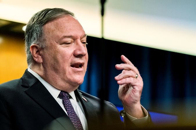 M. Pompeo: Kinijos Konfucijaus institutai kišasi į JAV vidaus reikalus