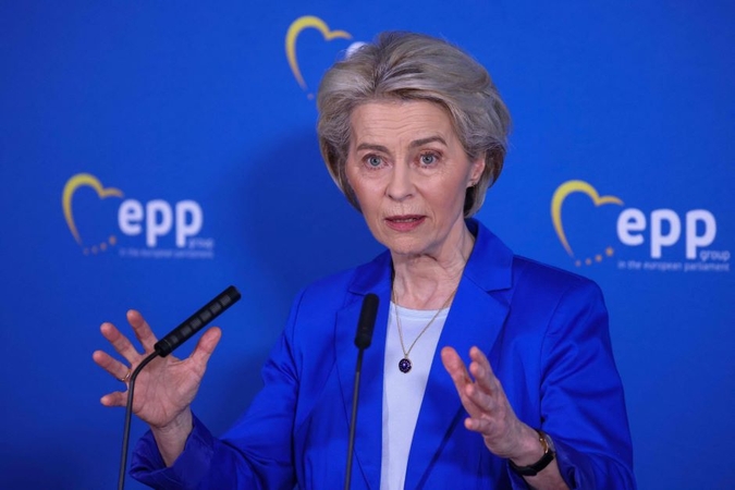 U. von der Leyen atmeta galimybę po EP rinkimų sudaryti koaliciją su „Putino draugais“