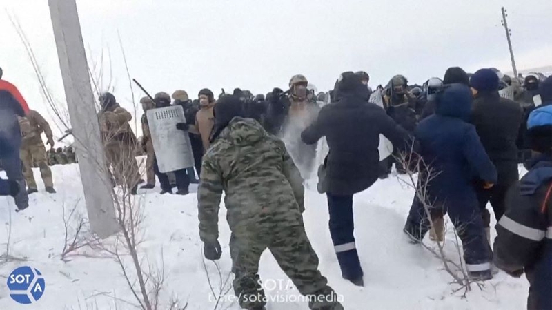 Po neramumų Baškirijoje įkalinti šeši protestuotojai