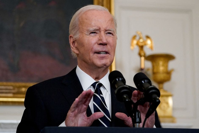 J. Bidenas apklaustas atliekant tyrimą dėl slaptų dokumentų tvarkymo