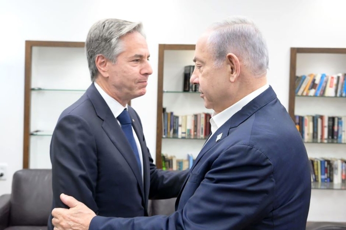 B. Netanyahu: Izraelis nesutiks su jokiomis paliaubomis Gazos Ruože, kol nebus paleisti visi įkaitai