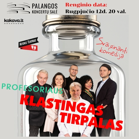 „Kitoks teatras“ pristato svaiginančią komediją „Profesoriaus klastingas tirpalas“