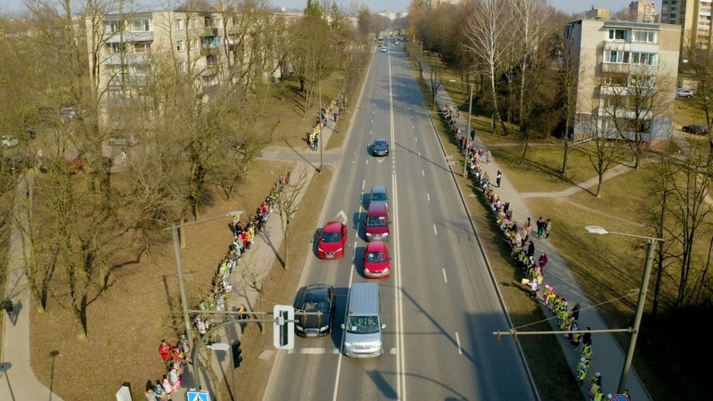 Kovo 11-osios gatvėje – mažųjų piliečių akcija